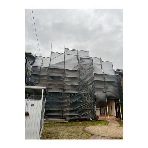 住宅足場組み立て工事