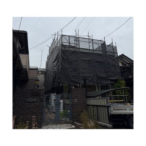 戸建て足場組み立て工事