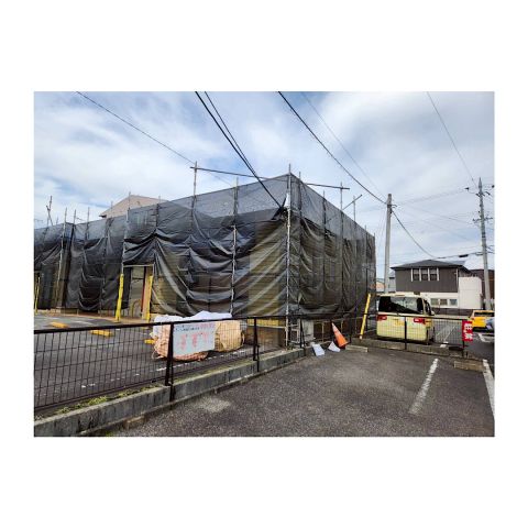 商業施設足場組み立て工事