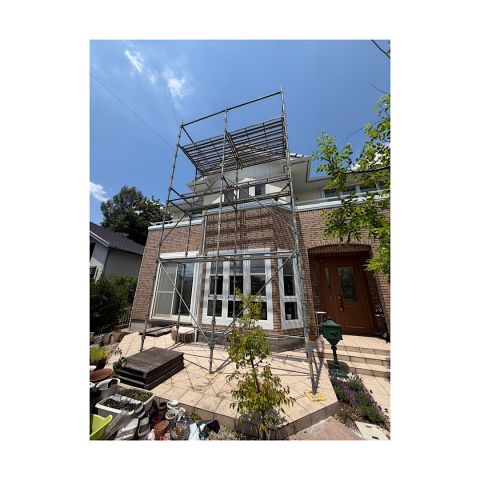 戸建て足場組み立て工事
