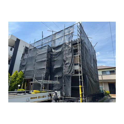 住宅足場組み立て工事