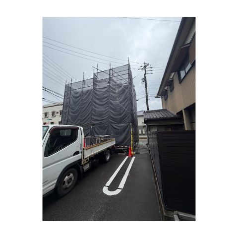 商業施設足場組み立て工事