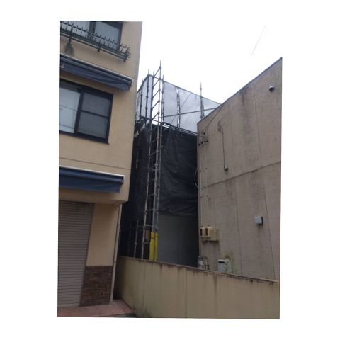 戸建て足場組み立て工事
