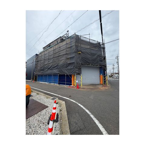 工場足場組み立て工事
