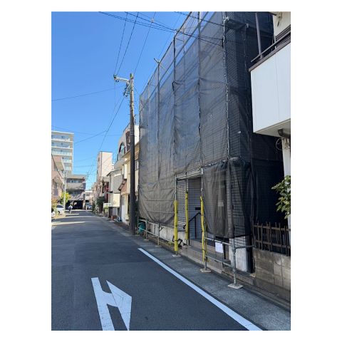 商業施設足場組み立て工事