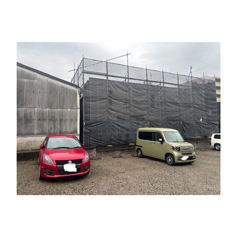 アパート足場組み立て工事