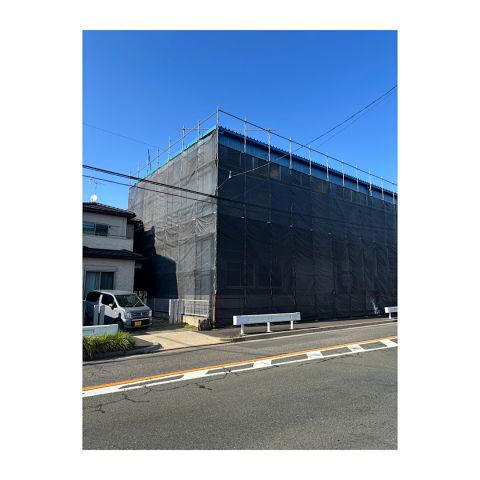 工場足場組み立て工事