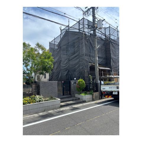 戸建て足場組み立て工事