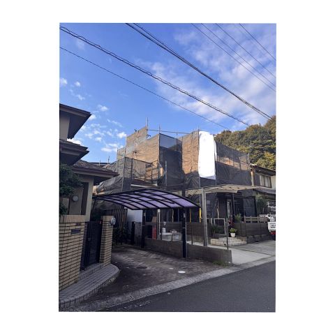 戸建て足場組み立て工事