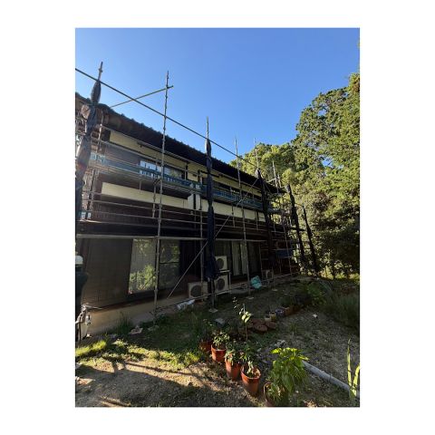 住宅足場組み立て工事